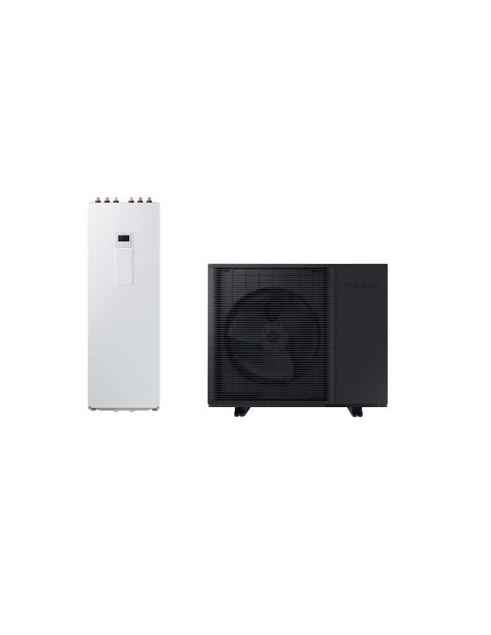 Outdoor aerothermal units