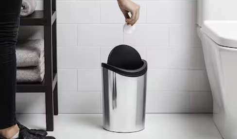 Bathroom waste bin
