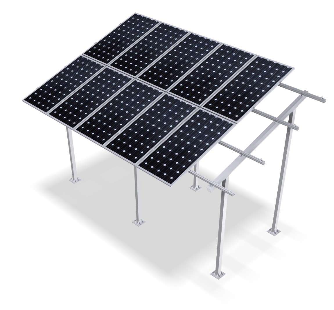 Solar panel structure