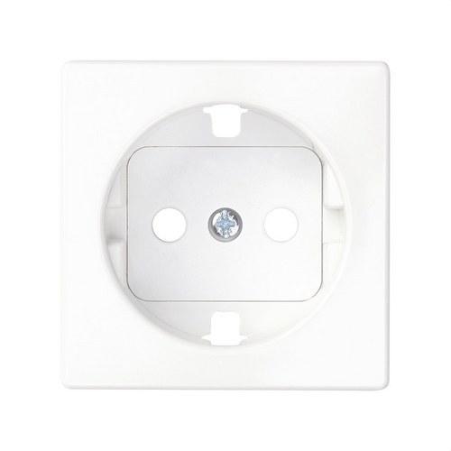 Cover with Safety Device for White Schuko Socket Base Simon 82 with reference 82041-30 from the brand SIMON