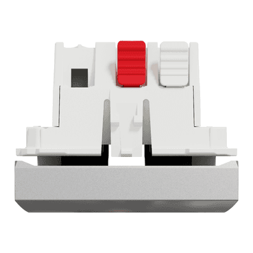 2-Module Aluminium Switch New Unica Studio with reference NU320130 from the brand SCHNEIDER ELECTRIC