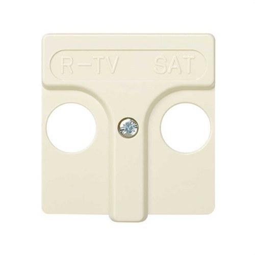 Plate for R-TV+SAT Inductive Sockets Ivory Simon 27 Play with reference 27097-31 from the brand SIMON