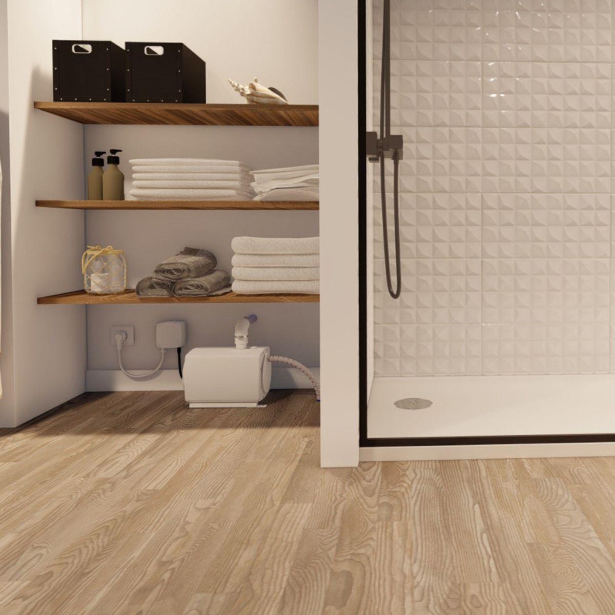 SFA Sanifloor+ 3 Suction Water Pump with Drain for Shower with reference HIFLOOR3 from the brand SFA SANITRIT