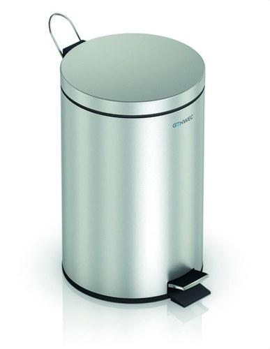 3L Satin Stainless Steel Pedal Bin with reference GW06 01 04 01 from the brand GENWEC