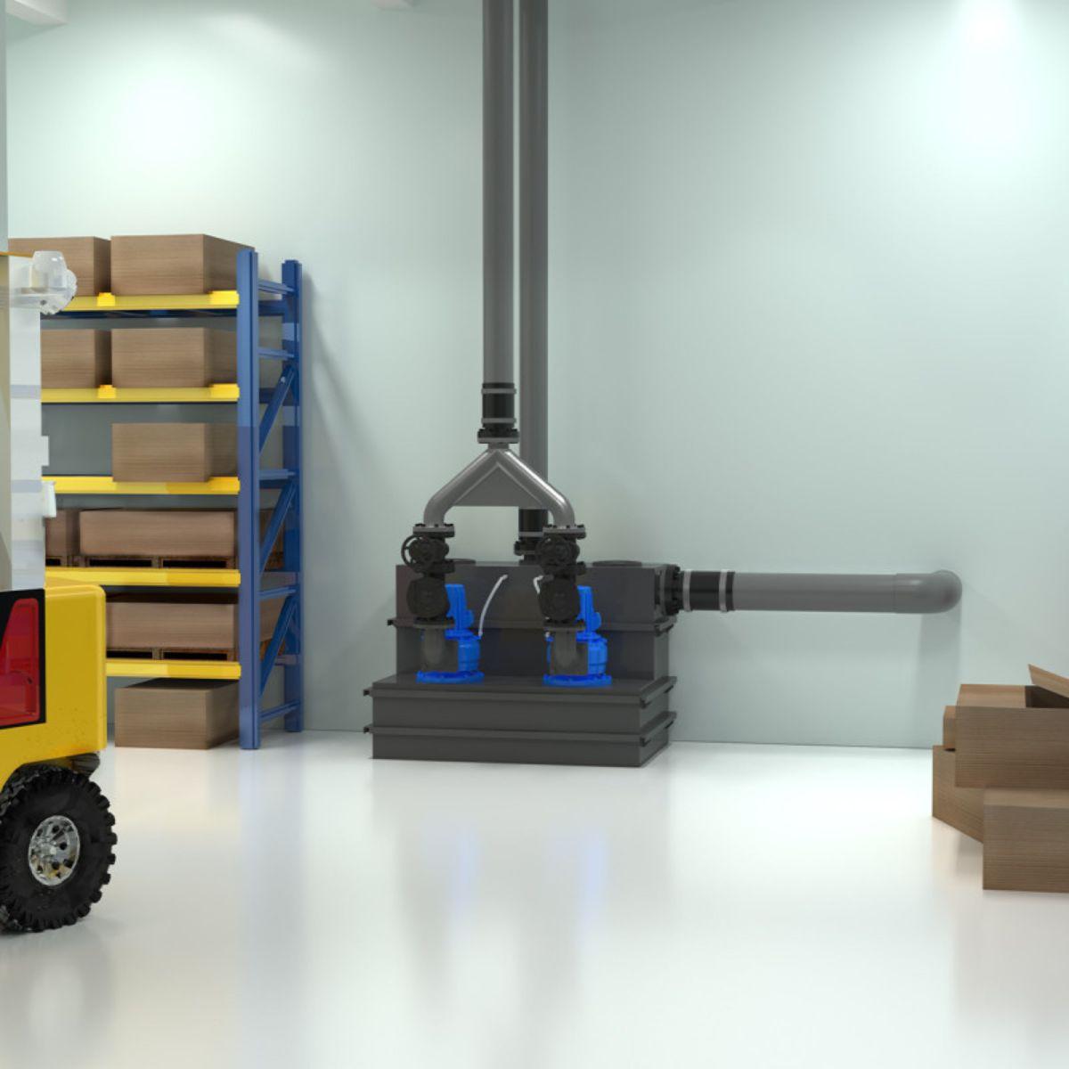 SFA Sanicubic 2 SC3.0 T Three-Phase Pumping Station with reference 04CUB2SC30T from the brand SFA SANITRIT