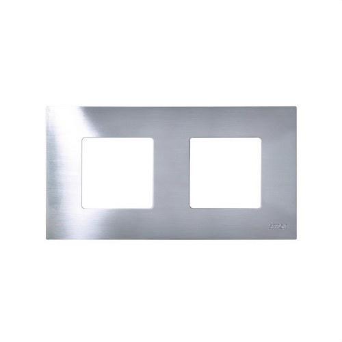 Interchangeable Cover for 2-Element Frame Inox Simon 27 Play with reference 2700627-042 from the brand SIMON