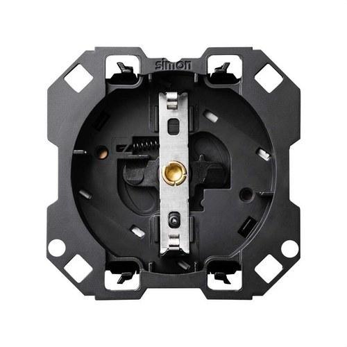 Schuko Socket Base 16A 250V with 1click Termination Simon 100 with reference 10000432-039 from the brand SIMON