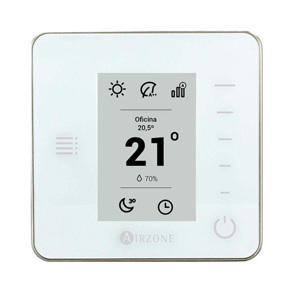 Airzone THINK White Monochrome Wireless Thermostat with reference AZCE6THINKRB from the brand AIRZONE