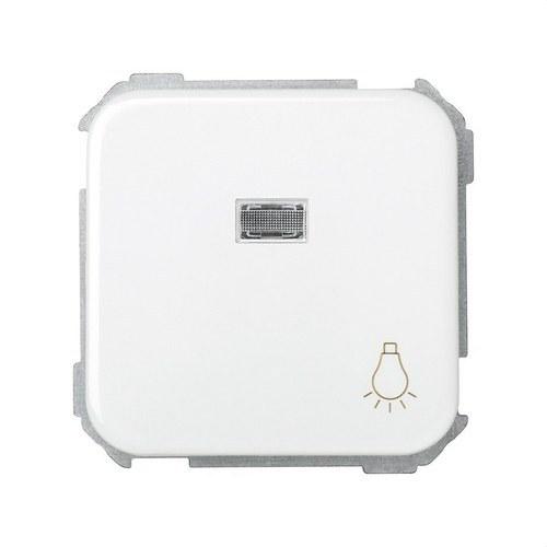 Push Button with Engraving, Built-in Luminous Light and Quick Terminal System, White Simon 31 with reference 31661-30 from the brand SIMON