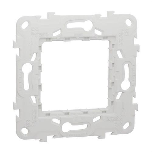 Universal Plastic Frame for 2 Modules New Unica with reference NU7002P from the brand SCHNEIDER ELECTRIC